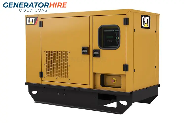 Caterpillar 22kVA (C2.2-DE22E3) available for Hire from Generator Hire Gold Coast