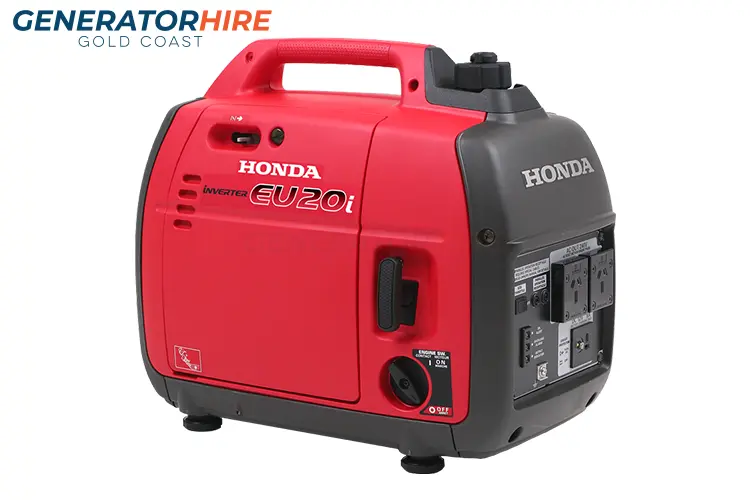 Honda 2kVA (EU20i) Generator available for Hire from Generator Hire Gold Coast